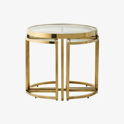 Perch and Parrow Alexis Round Side Table