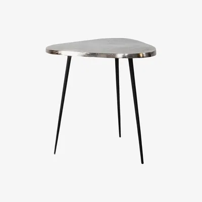 Perch and Parrow Liv Metallic Side Table, Small