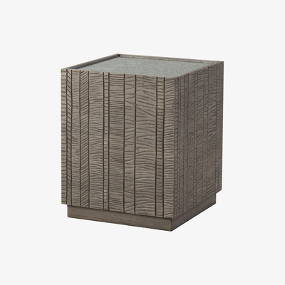 Perch and Parrow Ollin Acacia Cube Side Table