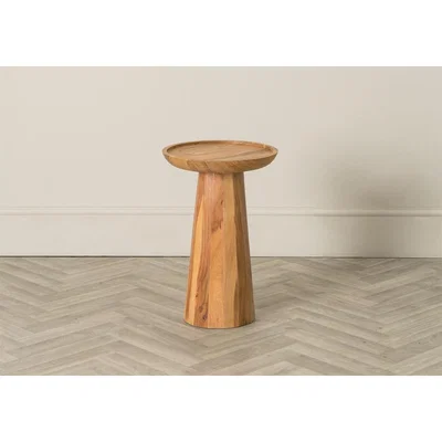 Perch and Parrow Ashlyn Acacia Side Table in Natural