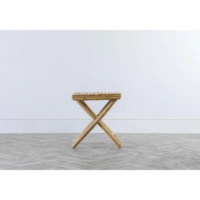 Perch and Parrow Arbour Bamboo Side Table in Natural