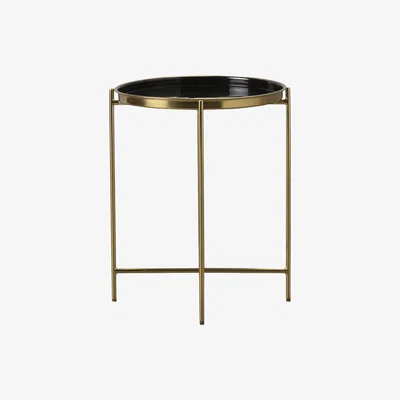 Perch and Parrow Picaro Golden Side Table