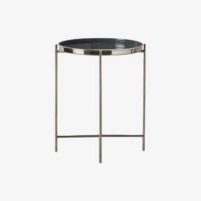 Perch and Parrow Picaro Silver Side Table