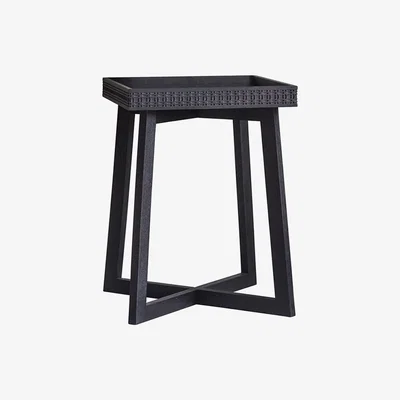 Perch and Parrow Sadie Side Table in Charcoal