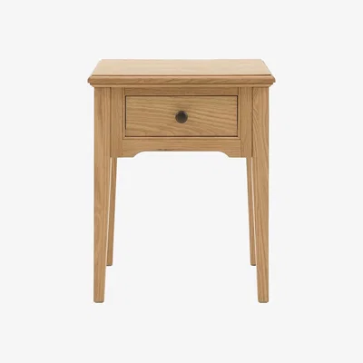 Perch and Parrow Sylva 1 Drawer Side Table