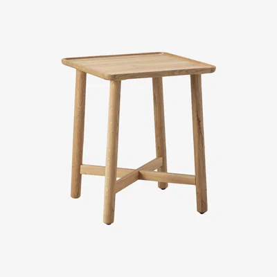 Perch and Parrow Noranda Oak Side Table