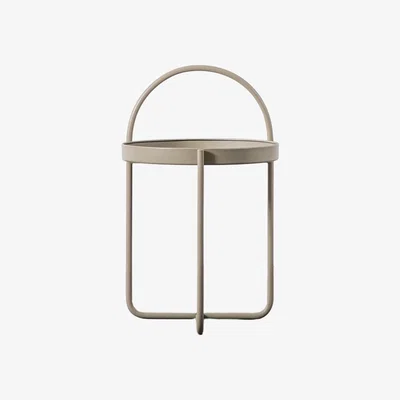 Perch and Parrow Callie Side Table in Latte