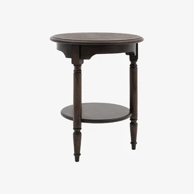 Perch and Parrow Chateau Side Table in Coffee