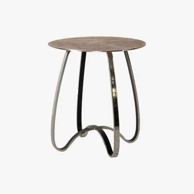 Perch and Parrow Reuben Metallic Side Table