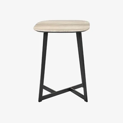 Pagazzi Ukiah Grey Oak Side Table