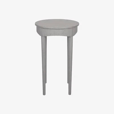 Pagazzi Naha Dark Grey Round Side Table