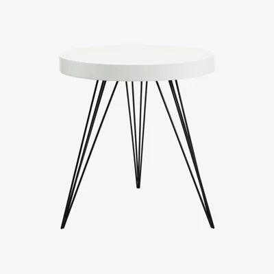 Pagazzi Sibford White Gloss Side Table