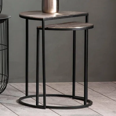 Pagazzi Delfin Set of 2 Side Tables