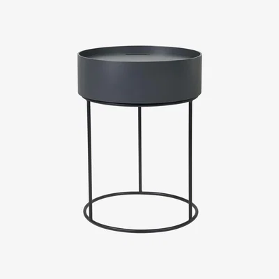 Pagazzi Hugo Grey End Storage Table
