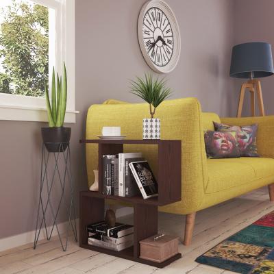 The Range Sawyer Side Table Chocolate Brown - Brown