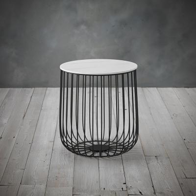 The Range Enzo Cage Side Table - Black / Small