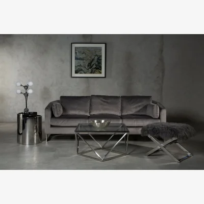 The Range Piermount Set Of 2 End Tables - Silver