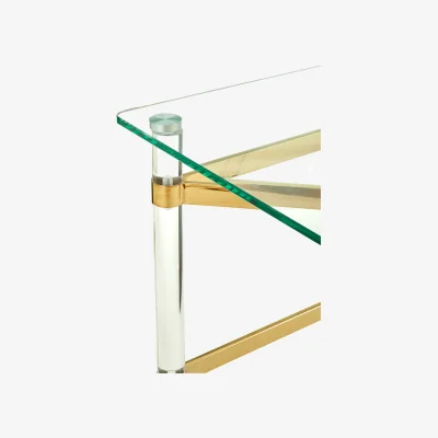 The Range Clarence Side Table - Transparent
