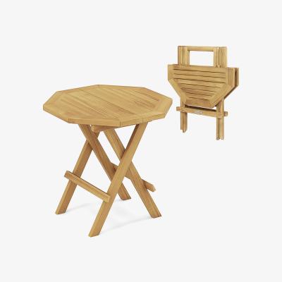 The Range Patio Folding Side Table  - Natural