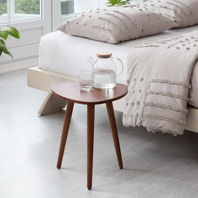 The Range Tora End Table - Walnut