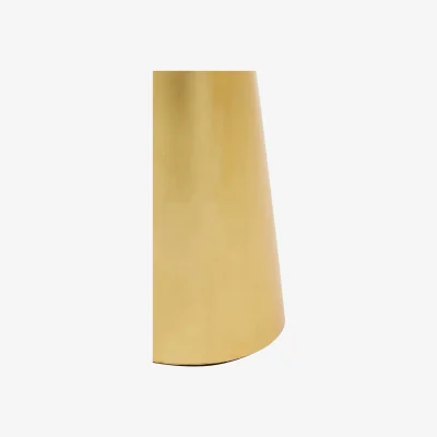 The Range Lino Large Gold Side Table - Gold