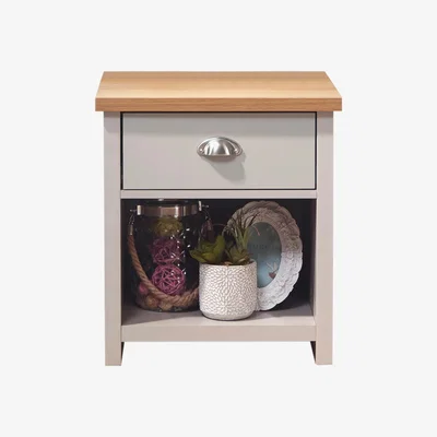 The Range Lancaster Lamp Table - Grey