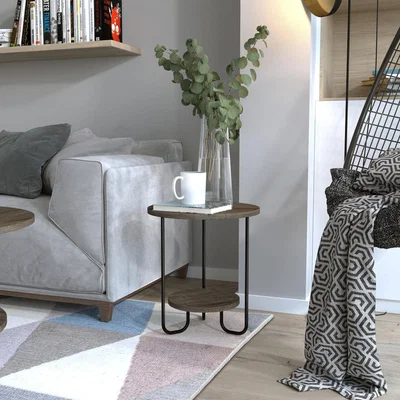 The Range Corro Side Table - Brown