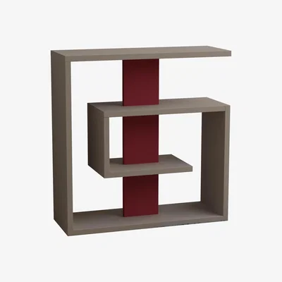 The Range Saly Side Table - Burgundy