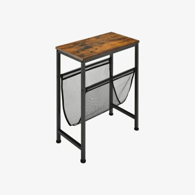 The Range Costway Industrial End Table-Brown - Brown