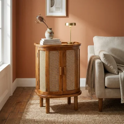 The Range Aldgate Side Table - Brown