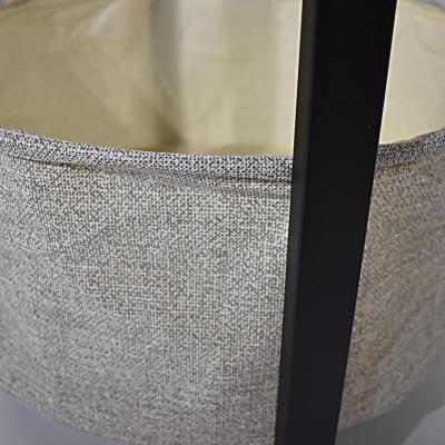 The Range Industrial Design Round Side Table - Brown