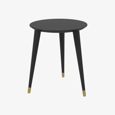 The Range NOVOGRATZ US Kennington End Table  Black - Black
