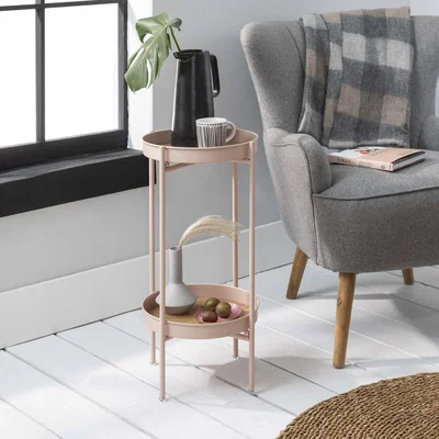 The Range Solna Small Side Table - Blush Pink