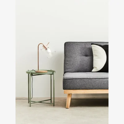 The Range Trosa Green Iron Side Table - Green