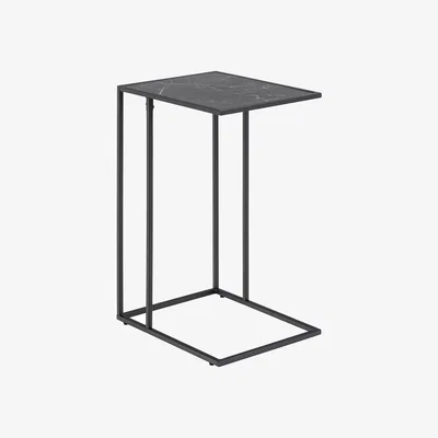 The Range Infinity Side Table - Matt Black