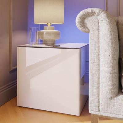 The Range Intel Side Table  - White