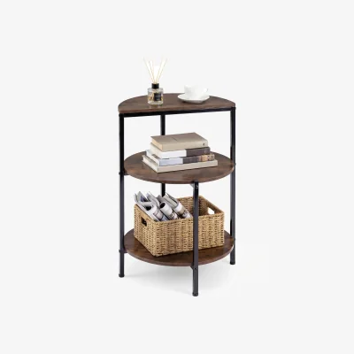 The Range 3-Tier Industrial End Table