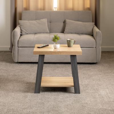 The Range Eddie Side Table - Sonoma Oak and Grey