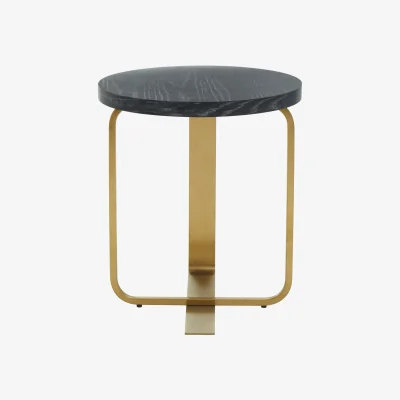 The Range Lena Side Table - Gold