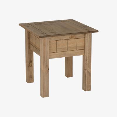 The Range Panama Lamp Table - Natural Wax