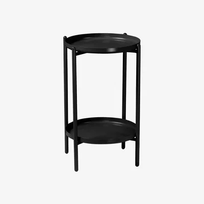 The Range Small Oak Round Side Table Living Room Hallway Furniture - Natural Wood