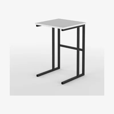 The Range Wing Side Table - White