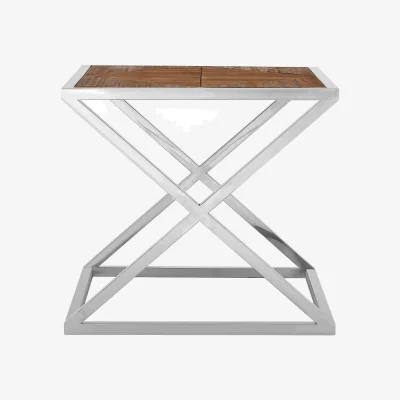 The Range Hudson Side Table - Brown