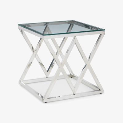 The Range Biarritz Lamp Table - Silver