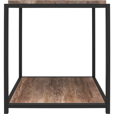 The Range End table - Oak