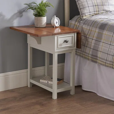 The Range Broadway Drop Leaf End Table