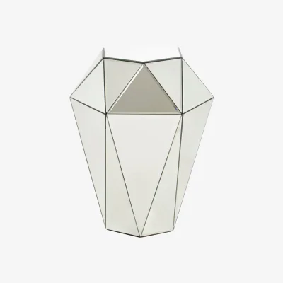 The Range Kensington Townhouse Silver Side Table - Silver
