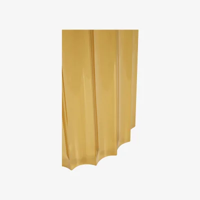 The Range Alvaro Black And Titanium Round Side Table - Gold