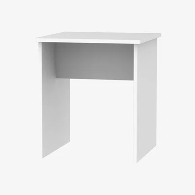 The Range Contrast Lamp Table - White Matt
