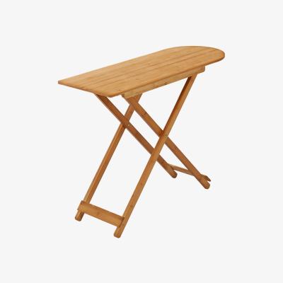 The Range Foldable Small Wooden End Table - Neutral